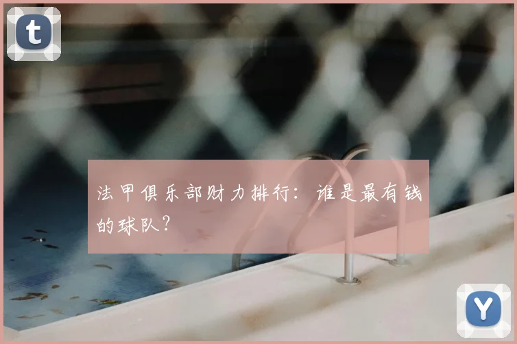 法甲俱乐部财力排行：谁是最有钱的球队？